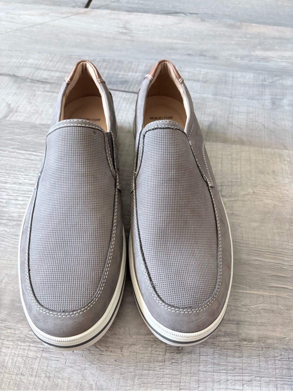 Johnston & Murphy “Bowling Mock Venetian” Slip-On Loafer  like new size 11